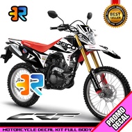 CRF 150L Motorcycle Decal Sticker Geico Design Full Body Decal Sticker