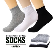 Long Socks Stokin Panjang Office Sock Sneakers Shoes Stokin Work Socks School Stokin Sekolah