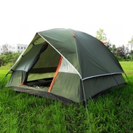 eml4 XC Waterproof Camping Hiking Fishing Tent Separated Dual Layer Travel Tent 4 Season Anti UV Bea