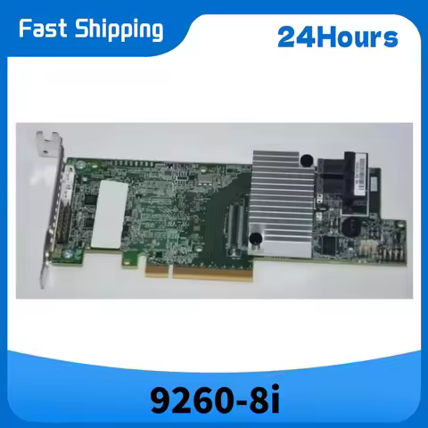 SAS 9260-8i RAID Controller Card SAS Sata 1G RAID5 SAS3108 Expander Card 12Gb/S High Quality