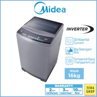 Midea MFW-1655CVI 16KG Inverter Fully Auto Washing Machine Mesin Basuh