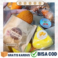[READY STOCK] Japanese Croquette Hash Brown Squeeze Toy Cheese Squeeze Toy/ Imported BNIP/