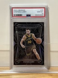 (PSA 10) 2023 Obsidian Stephen Curry Warriors NBA 球員卡