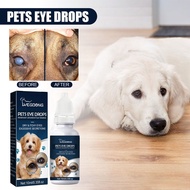 Cataract Drops for Pets, Therapeutic Eye Lubricating Drop for Dog &amp; Cats, Improve Vision Clarity, Health &amp; Dryness, Pink Relief in Animals