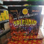 Kembang Api splendid 100 shot 1,2" Top