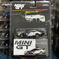 Mini GT 691 - M4 GT3 7bmw Stutude M4 M Team Studies x CRSbmw - Blister Pack | MGT00691-L