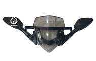 YAMAHA MIO SOUL i115 / MIO GRAVIS - Side Mirror + Heavy Duty Bracket + Visor (3in1)