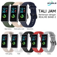 ACOOLB 【🚀Malay Shipment】Realme Band 2 Silicone Watch Strap Real Me Band 2 Replacement Wristband Realme Band2 Watch Band Realme Watch Band2 Strap