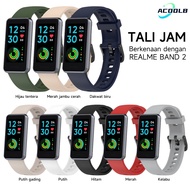 ACOOLB 【🚀Malay Shipment】Realme Band 2 Silicone Watch Strap Real Me Band 2 Replacement Wristband Real