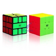 Rubik Qiyi SQ1 3x3 Stickerless Border Cube Magico Speed, Magic Rubik's Cube Rubik Cube