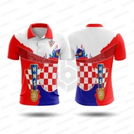 Croatia Jersey - Wangki T-Shirt Croatia Jersey 2026 World Cup Fullprint Custom Art01