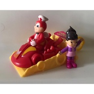 Rare Jollibee Go Cart Racing with free Hetty Figurine Toy Jollibee Kiddie Meal Collectible