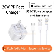 Apple 20W USB-C Fast Charging Charger Adapter Original iPhone Charger Cable iPhone Type-C Charger Po