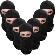 GANWAY Pack of 7 Balaclava Ski Mask for Men Thin Outdoor Airsoft Motorcycle Face Mask Hood Hat