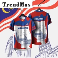 2024 NFL Merdeka 67 Short Sleeves Sprot Jersey Baju Merdeka Budak Lelaki Baju T Shirt Merdeka Summer