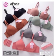 WHOLESALE CONTENTS 3 6 PCS BH BRA SOFT CUP a - B Thin Foam No Wire Wireless Bra Size 36-42 Hook 3 La