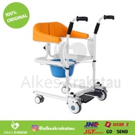 Kursi Roda Transfer + Commode Onemed ALK902 / Wheelchair BAB
