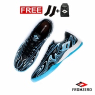 Fromzero - Sepatu Futsal Pria Fromzero Archer 38 - 44 IN Black Tosca Original