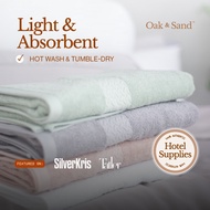 Oak and Sand Light Loft Towels | Light & Absorbent (460g)