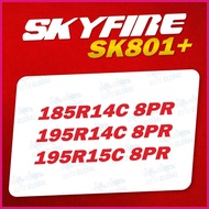 ☩ ❈ SKYFIRE 195 R14 8PR SK801+ 195R14C (Tubeless Tire)