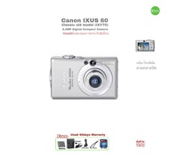 Canon IXUS 60 IXY 70 PowerShot SD600 PC1193 Digital Camera Classic Retro 6.0MP กล้องดิจิตอล Optical Viewfinder มือสองคุณภาพ