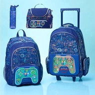 Australia Beta  Backpack  Large Capacity Backpack Lunch Bag Pencil Case water bottle Collection