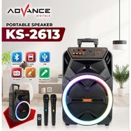 Advance Speaker meeting bluetooth Advance K 1202 ukuran jumbo speaker 12 inci
