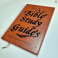 Vintage Scripture Bible Study Journal Guided Q&A Journal with Basic Theology Notes for Church Bible 