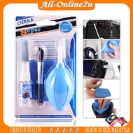 KCL-4060 6 IN 1 Non-Aerosol Screen Cleaning Kit Set With Dust-Blower For Camera TV PC Monitor Laptop