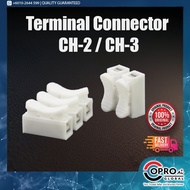 [10PCS] Terminal Connector FOR Wire 2pin 3pin Voltage 250V Wiring Block Splice Lock Electrical Cable