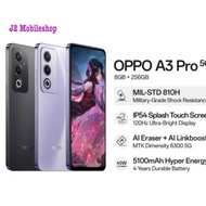 Warranty Set: Oppo A3Pro 5G 8RAM/256GB Or  6RAM/128G  - Free Case/Protector/Earpiece