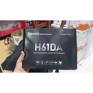 MOTHERBOARD H61 | ESONIC H61 DA MOTHERBOARD (LGA1155, H61, DDR3, M2 NVME)
