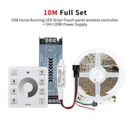 cod 10m WS2811 Running Water Flowing LED Strip Light SMD2835 Horse Race Pixel Addressable Flexible L