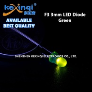 (50-200pcs) F3 3mm LED Diode Green Light Emitting Diode DIY LED