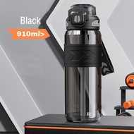 910ML Portable Sport Water Bottle With Straw Durable Gym Fitness Outdoor Sport Cycing Drinking Bottl