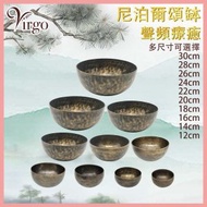 2virgo - 頌鉢 12CM尼泊爾舊銅手製頌鉢 手造聲音治療銅缽 瑜伽冥想專用手工能量碗 瑜珈安神音頻療癒工具 冥想工具 聲音治療 能量療癒淨化 能量提升 水晶消磁 消磁碗 V-SINGING-B