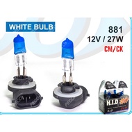 UNIVERSAL 881 12V 27W SUPER WHITE BULB