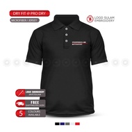 Microfiber Polo T Shirt Sulam Porsche Motorsport Cayman Cayenne Carrera 911 Turbo m-3xl