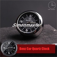 Mercedes Benz AMG W124 W211W212 W220 Car Interior Clocks Luminous Electronic Quartz Watches Auto Decoration Accessories