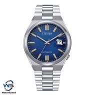 CITIZEN NJ0151-88L NJ0151-88 Mechanical Automatic Blue Kami Dial Stainless Steel Men Watch