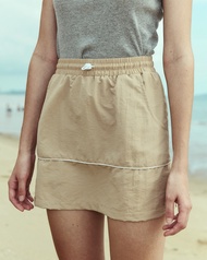 Anwyll nylon mini skirt