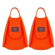 DMC Super Fin Elite Style Professional Swimming Training Silicone Fins Adult Children Fins Orange B