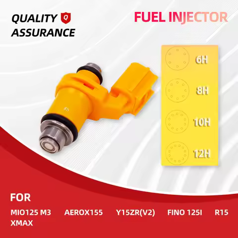 Motorcycle Throttle Body Fuel Injector Nozzle for YAMAHA NMAX V2 FINO125 GT125 AEROX155 MIO125 T150 