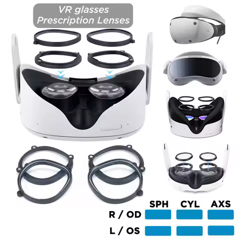 VR Lenses for Oculus Quest 2 Quest 3 Quest 3S Myopia for PS VR2 Prescription Lens PICO 4 Anti Blue P
