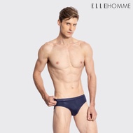 ELLE HOMME | แพ็ค 3 ชิ้น กางเกงในทรง Brief ขอบเล็ก ไม่รัดเอว ทอโลโก้ ELLE ใส่สบาย แห้งเร็ว ไม่อับชื้