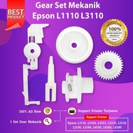 GEAR SET MEKANIK PRINTER EPSON ECOTANK L3110 L1210 L3210 L3156 NEW - BOSS SHIP