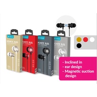 Magnetic Earphone  / Magnetic suction earphone1.2M 磁性耳机/ fon telinga magnetik 1.2M senang dibawa/tah