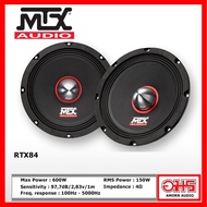 MTX RTX84 เครื่องเสียงรถยนต์ ลำโพงเสียงกลาง 8นิ้ว 1คู่ AMORNAUDIO อมรออดิโอ