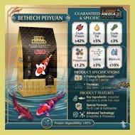 BETHECH KOI FISH FOOD (FLOATING)( Pei Yuan ) M/L ( 42% High Protein ) Koi Food (Repack)