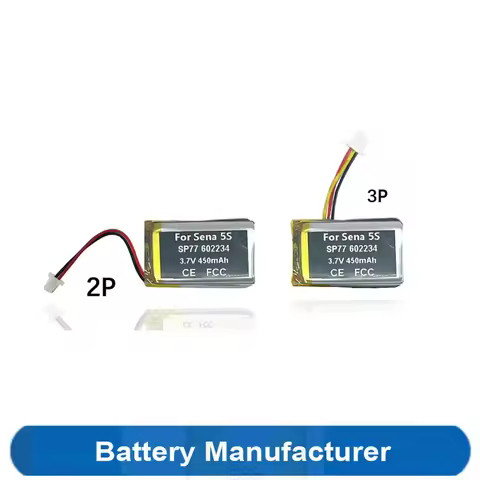 450mAh XK602234 Battery For Sena 5S SP77 Gaming Bluetooth Headset Headphone
